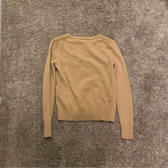 Quince 100% cashmere / Mongolian cashmere vneck sweater - Picture 7 of 7